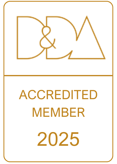 D&DA Accredited member logo