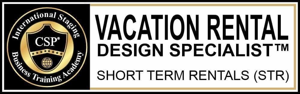 Vacation rental design specialist logo